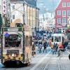 Die Nikolausbahn fährt an den vier Adventswochenenden durch die Innenstadt.