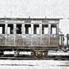 Das Foto zeigt den königlichen Hofzug, den Ludwig II. von seinem Vater Maximilian II. geerbt hatte. Am 10. November 1866 fuhr Ludwig in diesem Zug, gezogen von der Lokomotive „Tristan“, von München aus nach Franken.