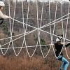 Für Nervenkitzel sorgt der neue Hochseilgarten am Volkersberg. Wer sich darauf wagte, wird das Jahr in besonderer Erinnerung behalten.