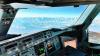 Blick aus dem A380-Cockpit auf den Himalaya. Das Foto entstand im Oktober bei einem Flug nach Hongkong.