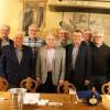 Die  Vorstandschaft PCW  v.l. Hermann Scholtz, Bernhard Hain, Jochen Otto, Hartmut Hein, Alois Henn, Bertram Bald, Gottfried Reus, Gottfried Fröhling, Manfred Stein, Polizeipräsident Gerhard Kallert.