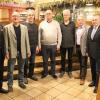 Die geehrten Mitglieder, umrahmt von Polizeipräsident Gerhard Kallert, EV Alois Henn, Vorsitzender a.D. Horst Assmann.