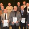 Auf dem Bild in der ersten Reihe von links: Joachim Sauer, Karin Kropp (30 Jahre), Theodor Leusser (30 Jahre), Klaus Sauer (50 Jahre), Hans Sauer (45 Jahre), MdB Alexander Hoffmann, Armin Hettrich (Ortsvorsitzender Schwebenried). Zweite Reihe von links: Anna Stolz (Bürgermeisterin), Christoph Kropp (40 Jahre), Franz Kraus (40 Jahre), Reiner Joa (Ortsvorsitzender Müdesheim). Dritte Reihe von links: Reinhold Gerhard (Ortsvorsitzender Binsfeld), Anton Staat (Ortsvorsitzender Heugrumbach), Willi Lauerbach (45 Jahre), Philip Klein (45 Jahre), Alois Hettrich (45 Jahre), Reinhard Götz (30 Jahre), Franz-Josef Sauer (Stadtverbandsvorsitzender und zweiter Bürgermeister).