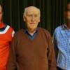 60 Jahre ist Siegmund Gutmann Mitglied der DJK Wegfurt. In der Jahreshauptversammlung wurde er von den beiden Vorsitzenden des Vereins, Klaus Kleinhenz (rechts) und Sebastian Schleicher, besonders geehrt.