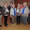 Ehrungen gab es bei der Jahreshauptversammlung des Katholischen Frauenbunds Hofheim. Im Bild von links Pastoralassistentin Claudia Nowak, Martha Völker, Ethel Geiger, stellvertretende Vorsitzende Petra Müller, Erika Behr, Roswitha Bühler, Beate Heeger, Vorsitzende Rita Leidner, Karin Brückner und Maria Metzger.