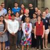 Spannender Austausch und Begegnung in Würzburg: die Teilnehmer der „Summer School: German Politics“ am Institut für Politikwissenschaft der Uni Würzburg mit Lehrstuhl-Inhaberin Prof. Gisela Müller-Brandeck-Bocquet (Mitte).