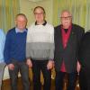 Sie haben gut lachen! Eine bewährte Mannschaft steuert weiterhin das Schiff des Sängervereins Albertshofen (von links): Hermann Müller, Tilo Gernert, Richard Stühler, Klaus Richter und Andreas Mitterer.