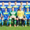 Die U19 des Würzburger FV in der Saison 2017/18: (hinten von links) Co-Trainer Marco Bausewein, Raul Kaupa, Marcel Solick, Oliver Pfeuffer, Kai Langer, Maximilian Roos, Timo Eisenmann, Jakub Ille, Maximilian Reinders, Pascal Jörg, Trainer Christian Breunig, (vorne von links) Fabrice Peingrad, Ege Celiker, Benjamin Streit, Adrian Binder, Felix Berthel, Robin Thoma, Sebastian Scherer und Fabio Volderauer. Es fehlen: Alexander Hoos, Michael Pruitt, Paul Karle, Lukas Behringer, Fabian Ehrenfels und Sanasi Conteh.