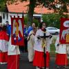 Mit einer Prozession zur Bergkapelle gedachte Gerchsheim beim Gelöbnistag der Rückkehr zum katholischen Glauben.