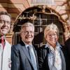 Sie stehen für "Leichter Leben in Deutschland" (von links): der Altersmediziner Michael Schwab, Apotheker Helmut Strohmeier mit seiner Frau und Ernährungsberaterin Uschi Strohmeier, rechts Schirmherr Prof. Andrew Ullmann.