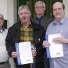 Ehrung für engagierte VdK-Mitglieder (von links): Josef Wolz, Roland Barthelmes, Winfried Huppmann und Winfried Hand.
