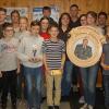 Über den Erfolg der 25. Dorf-Schützenmeisterschaft der Turmschützen und die persönlichen Erfolge freuten sich (von links) Roswitha Mellenthin, Schützenmeister Paul Knaier, Nico Back, Felix Schmitt, Miriam Knaier,  Linus Rössler, Philipp Greb, Lisa Katzenberger, Christopher Lumpe, Lennart Rössler, Sandra Seubert, Timo Rössler, Stefanie Mutz, Stefanie Diemer, Volker Zimmermann, Julian Seubert und Bürgermeister Richard Knaier.
