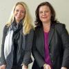 Das neue Führungsteam: Konrektorin Andrea Orth (links) und Schulleiterin Nicole Schmitt.
