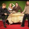 Die Theaterwerkstatt Haßfurt bringt heuer als Weihnachtsmärchen „Die Abenteuer des starken Wanja“ von Otfried Preußler auf die Bühne. Unser Bild zeigt die Schauspieler (von links) Benjamin Bochmann, Nadine Panjas, Martin Habermeyer und Felix Pielmeier.