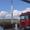 Der neue Funkmast in Oberaltertheim soll den Digitalfunk bis ins Tal bringen und so Feuerwehr und Rettungskräfte an das bestehende Netz im Landkreis einbinden Der neue Funkmast in Oberaltertheim soll den Digitalfunk bis ins Tal bringen und so Feuerwehr und Rettungskräfte an das bestehende Netz im Landkreis einbinden