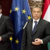 Trennen sich am Mittwoch ihre Wege? EVP-Fraktionschef Manfred Weber (CSU, links) und Ungarns Ministerpräsident Viktor Orban.