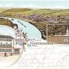 (deu)   Liebe zum Detail und Detailtreue zeichnen die Ansichtskarte aus, die jüngst ihren Weg zurück nach Marktheidenfeld fand. Die Postkarte mit der Lithografie darauf wurde im November 1908 von Marktheidenfeld nach Trennfurt bei Klingenberg am Main geschickt und tauchte kürzlich in einer Internet-Auktion auf. Sie zeigt eine Gesamtaufnahme von Marktheidenfeld, dessen Bebauung Richtung Zimmern mit der Martinsbräu endete und Richtung Würzburg mit der 1896 fertiggestellten evangelischen Kirche. Besonders sehenswert schien dem Verleger Wilhelm Koch das Denkmal für König Ludwig I. als Erbauer der Mainbrücke zu sein. Was die Karte heute so interessant macht, ist allerdings die Abbildung des „Kgl. Bayr. Bezirksamts“ im linken unteren Viertel. Dieses Königlich Bayerische Bezirksamt stand in der Mitteltorstraße, ortauswärts gleich, angrenzend an das Bräustüble. Kurz nach Beginn des Ersten Weltkriegs 1914 verließ das Bezirksamt, wie früher das Landratsamt hieß, den Standort in der Mitteltorstraße und bezog den Neubau an der Straße nach Karbach. In diesem Gebäude hat heute die Verwaltungsgemeinschaft ihren Sitz. Die Abbildung zeigt das Gebäude in der Mitteltorstraße vor einem Umbau, der das zweite Stockwerk über dem Haupteingang betroffen hatte. Das stattliche Gebäude wurde Anfang der 1970er Jahre abgerissen. Die Detailtreue der Darstellung auf der Postkarte geht so weit, dass man sogar den Blitzableiter auf dem Dach nicht vergessen hat. Die Karte wird nun rund 110 Jahre nach ihrem Gebrauch als „Gruß aus Marktheidenfeld“ den Ansichtskartenbestand des Stadtarchivs vergrößern.