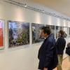Mit einer Fotoausstellung in der Stadtbücherei wirbt die Landesgartenschau für das Großereignis im nächsten Jahr im neuen Stadtteil Hubland. Foto Thomas Obermeier.