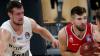 Trafen in dieser Saison schon einmal aufeinander: Der Würzburger Johannes Richter (links) und Leon Kratzer, der im Oktober 2018, im Pokal-Achtelfinale, noch für Bamberg spielte. Am Sonntag gibt's in Frankfurt ein Wiedersehen.