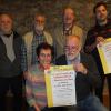 Das größte Volksmusikfest in Unterfranken wird im Juli 2018 in Homburg gefeiert. Das Organisationsteam tagte jetzt erstmals im Weinort (stehend, von links) Hermann Wagner, Horst Winkler, Gerhard Hart, Michael Huller und (sitzend von links) Monika Greß und Reinhard Hüßner.