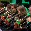 Mit Leidenschaft waren sie alle dabei _ die Musiker der Celtis Big Band und den Old Friends bei ihrem Konzert im Theater der Stadt Schweinfurt.