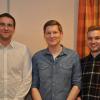 Die neue Führung des SV Markt Einersheim wurde gewählt (von links): Vorsitzender Thomas Volkamer, Schriftführer Alexander Lenz und dritter Vorsitzender und Kassier Lukas Schenk. Der zweite Kassier Jochen Bansemir fehlte.
