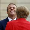 Angela Merkel und Emmanuel Macron reden immer wieder miteinander. Aber offiziell hat die Kanzlerin auf die Vorschläge des Präsidenten bisher nicht reagiert.