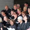 Beeindruckendes Ensemble: die Katholische Kantorei Marktheidenfeld zog Bilanz bei ihrem Neujahrsempfang. Das Bild entstand bei der Serenade zum Pfarrfest im Juli vor der St. Josefskirche.