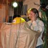 Bauarbeiten machen dem Chef“ (Johanna Leidner) Probleme im Fuchsstädter Dschungelcamp.