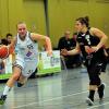 Jessika Schiffer (links, hier im Heimspiel gegen Bad Homburg) und die BVUK. Sharks Würzburg haben am Sonntag den Tabellendritten aus München zu Gast.