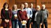 Sie gestalteten den Abend: (von links) Barbara Mayer (Billingshausen), Dr. Marion Betz (Runder Tisch Hettstadt), Katharina Schertler (Bioland), Klaus Gottschlich (Runder Tisch Hettstadt), Jürgen Diener (Kommunale Allianz Waldsassengau), Achim Müller (Bürgermeister Birkenfeld) und Hartwig Brönner (LBV).