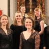 Ein zauberhaft faszinierendes A-capella-Konzert boten die sechs jungen Künstlerinnen von „Sjaella” in der Klosterkirche von Wechterswinkel.