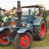 Eine Ausstellung von Oldtimer-Traktoren wird am Sonntag auf dem Hofheimer Marktplatz stattfinden.