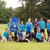Erfolgreich Flagge zeigten die Eltmanner Hundefreunde bei den Bayerischen Meisterschaften im Turnierhundesport (THS) am Wochenende in Ansbach. Vorsitzende Heidi Brix (Bildmitte) und ihr Team brachten drei Bayerische Meistertitel sowie zwei „Vize“ mit nach Hause.