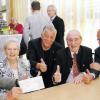 Bei der Spendenübergabe: (von links) Klaus Hammer (Leiter Blindeninstitut Erwachsene), Margret Krick (Robert-und-Margret-Krick-Stiftung), Hubert Hertlein (Leiter Blindeninstitut Kinder und Jugendliche), Robert Krick (Robert-und-Margret-Krick-Stiftung), Dr. Marco Bambach (Vorstand Blindeninstitutsstiftung) im Blindeninstitut Würzburg.