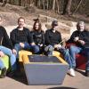 Die Mitglieder von Bandix (von links): Peter Erdmann, Ralf Hurta, Michaela Hurta, Christoph Liebler und Peter Schwab.