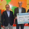 Bei der Spendenübergabe (v.l.): Dr. Klaus Lück (Activity Beauftragter Lions Club), Ulrich Herrmann (Vorstand Lions-Hilfswerk), Dr. Wolfgang Briegel (Chefarzt, Leopoldina Krankenhaus) und Werner Schech (Präsident Lions Club Schweinfurt).