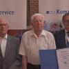 Nikolaus Mai und Erwin Geier wurden vom Kreisvorsitzenden Kurt Weiland (von links) für 70 Jahre Mitgliedschaft im Kreisverband Tauberbischofsheim geehrt.