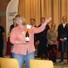 Ulrike Lilienbecker bedankt sich bei den Akteuren für das gelungene Theaterfestival. Foto: Irene Konrad Ulrike Lilienbecker bedankt sich bei den Akteuren für das gelungene Theaterfestival. Foto: Irene Konrad