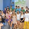 Nachwuchslandwirte: Die Schüler der neunten Klasse haben ein dreiwöchiges Landwirtschaftspraktikum auf Höfen in Deutschland verbracht.