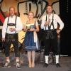 Zum Auftakt des 60. Abtswinder Weinfests begrüßten der Vorsitzende des Fremdenverkehrsvereins, Wolfgang Starz (von links), Weinprinzessin Lisa Kursawe und Bürgermeister Jürgen Schulz die Gäste.