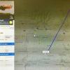 Mit der App Flightradar24.com kann man den Flug der Antonow An–12BK über das Steigerwaldvorland gut verfolgen.