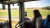 26.09.2018, Bayern, Schöllkrippen: Die katholische Busseelsorgerin Christa Klebba fährt mit dem Bus nach Aschaffenburg. (zu dpa-Korr "Nächster Halt: Seelenheil - Unterfränkin setzt auf Busseelsorge" vom 16.10.2018) Foto: Nicolas Armer/dpa +++ dpa-Bildfunk +++ 26.09.2018, Bayern, Schöllkrippen: Die katholische Busseelsorgerin Christa Klebba fährt mit dem Bus nach Aschaffenburg. (zu dpa-Korr "Nächster Halt: Seelenheil - Unterfränkin setzt auf Busseelsorge" vom 16.10.2018) Foto: Nicolas Armer/dpa +++ dpa-Bildfunk +++