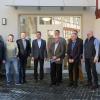 Fachkundige Referenten bereicherten die 22. Regionaltagung des Deutschen Sprengverbandes in Nordheim. Im Bild auch Co-Geschäftsführer Friedhelm Lanjdgrqaf (Zweiter von links) von der Nordheimer Fachfirma LHS Germany GmbH.