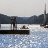 Im Sommer lockt der Ellertshäuser See viele Badefreunde an. Im Sommer lockt der Ellertshäuser See viele Badefreunde an.