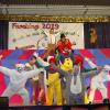Akrobatisch, bunt und spitze Zungen – Voraussetzungen für die gelungene Prunksitzung in Unterspiesheim. Das Männerballett mit ihrer Zirkusnummer hatte seinen Anteil daran. Akrobatisch, bunt und spitze Zungen – Voraussetzungen für die gelungene Prunksitzung in Unterspiesheim. Das Männerballett mit ihrer Zirkusnummer hatte seinen Anteil daran.