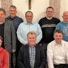 Ein neuer CSU-Vorstand wurde in Unterpleichfeld gewählt: (vorne von rechts) Sebastian Radler, Robert Wild, Alfred Schulze, Martina Wild, (hinten von rechts) Sven Hoveling, Michael Scheller, Nico Bode, Ralph Kätsch, Martin Umscheid, Paul Strobel, Helmut Scholz, Alex Kimmel, Anton Hertlein und Wolfgang Wild.