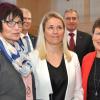 Powerfrauen und Landfrauen: Kreisbäuerin Martina Wild, Referentin Verena Bentele und stellvertretende Kreisbäuerin Margarethe Barthel (von rechts). Powerfrauen und Landfrauen: Kreisbäuerin Martina Wild, Referentin Verena Bentele und stellvertretende Kreisbäuerin Margarethe Barthel (von rechts).