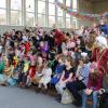 Die kleinen Narren verfolgten mit großem Interesse die Tanzdarbietungen beim Kinderfasching des VCC