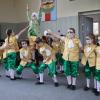 Einen tollen Augenschmaus bot beim Kinderfasching des VCC die der Kindergarde des Zellinger Fasenachtsvereins mit ihrem  Schautanz "Jedes Kind ist ein Phänomen", der die Kindheit von Wolfgang Amadeus Mozart in Szene setzte.